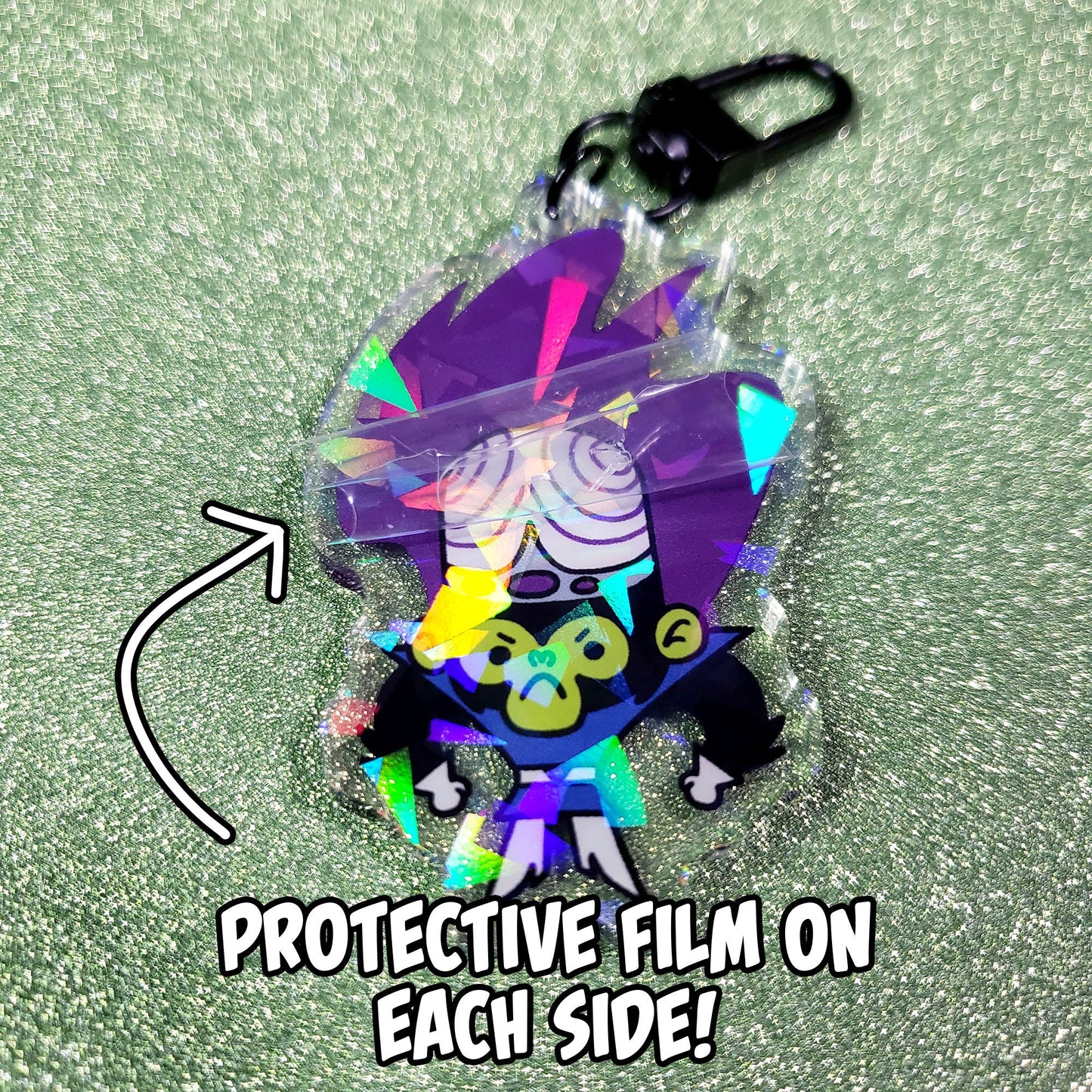 Cartoon Monkey Villain Charm