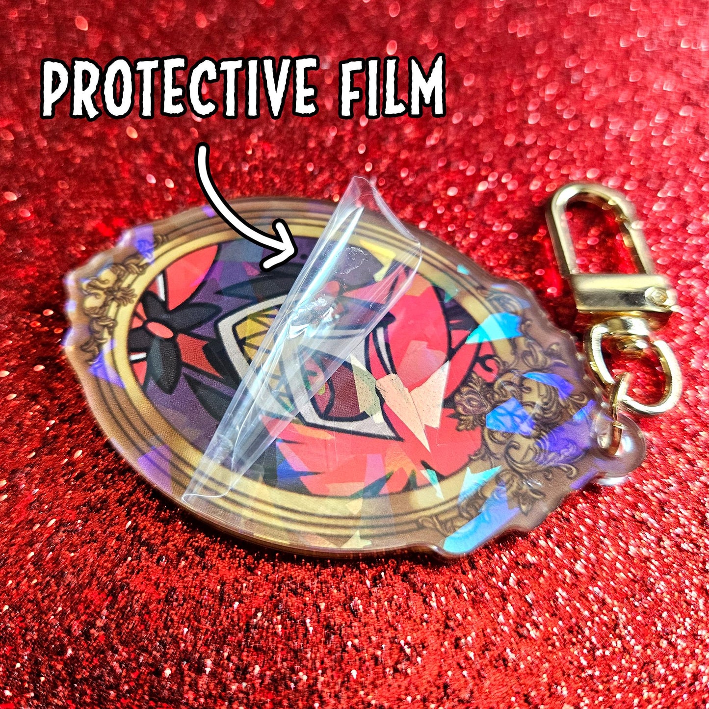Hazbin Hotel Holo Cameo Charms