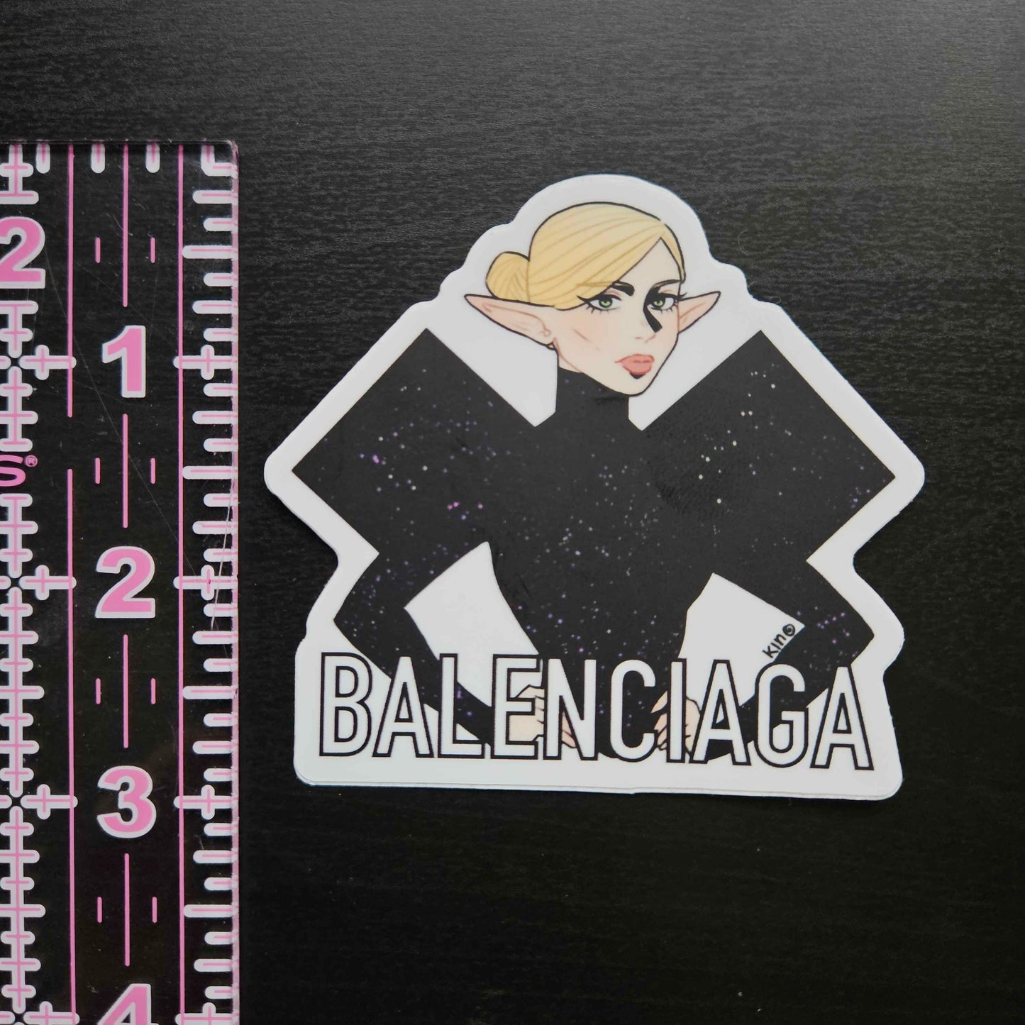 Designer Elf Sticker