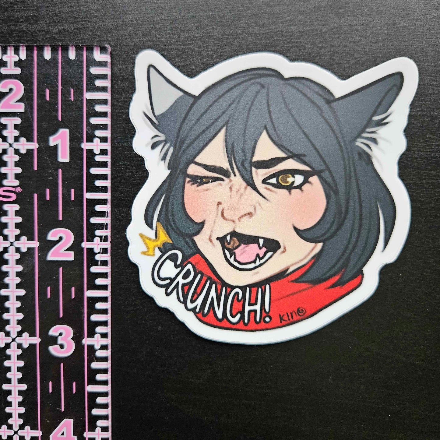Crunchy Cat Sticker
