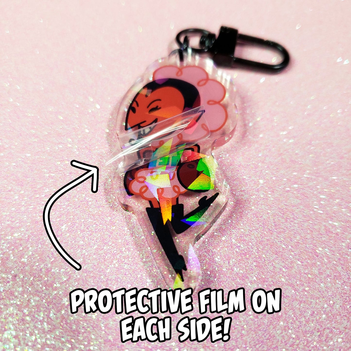 Cartoon Crab Devil Charm