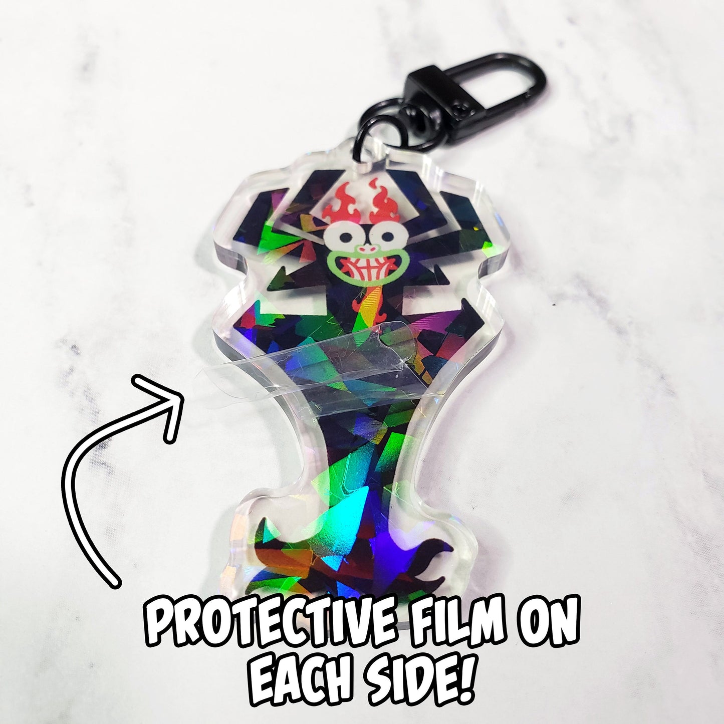 Cartoon Demon Lord Charm