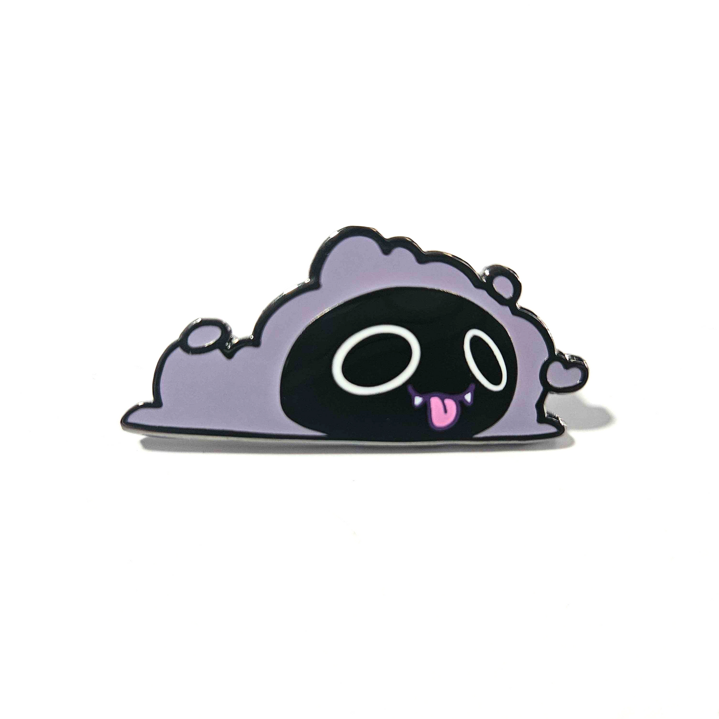 Purple Ghost Blob Pin
