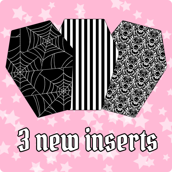 Coffin Bag INSERTS and STRAPS ONLY