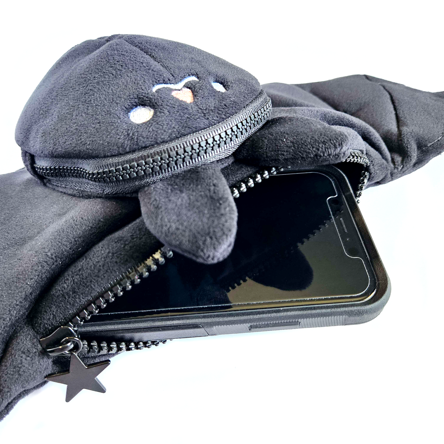 Plush Bat Fanny Pack